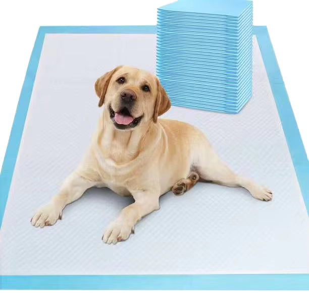 Hot Selling New Pet Dog Puppy Training Pads Waterproof Disposable Fiber Pee Pads in Various