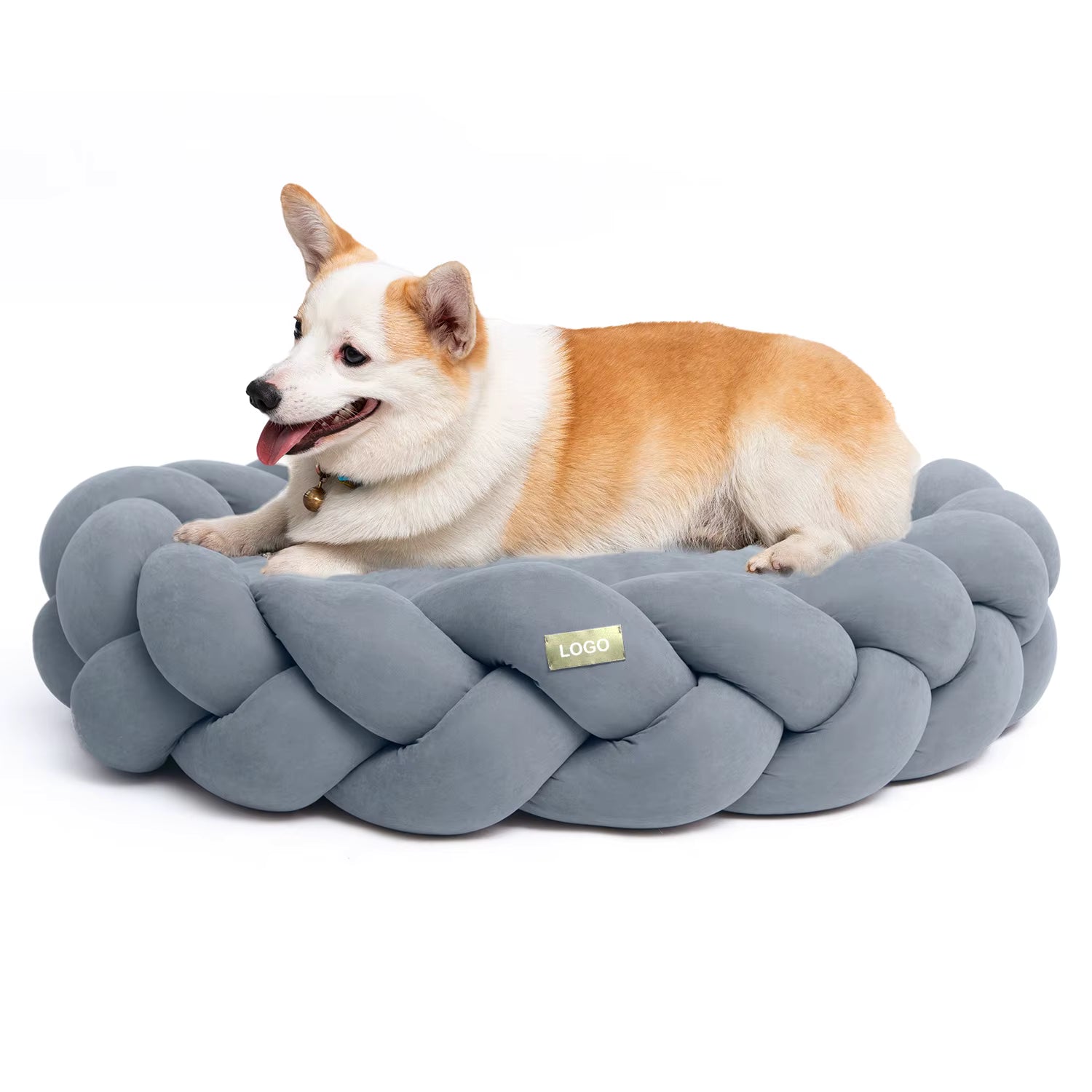 Soft Calming Pet Bed Accessories Suppliers Soft Custom Dog Bed,indoor Orthopedic Machine Faux Fur Waterproof Fabric Dogs Solid