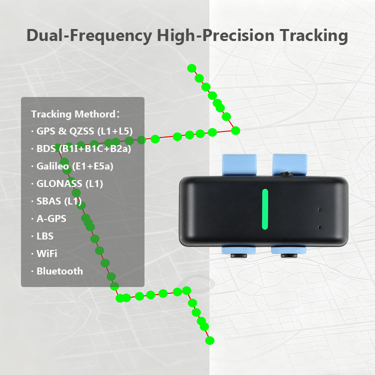 New Tech Dual-Frequency 4g Real Tracking Smart Locator Dog Tracker Wifi Gps Pet Tracker With Sports Monitoring