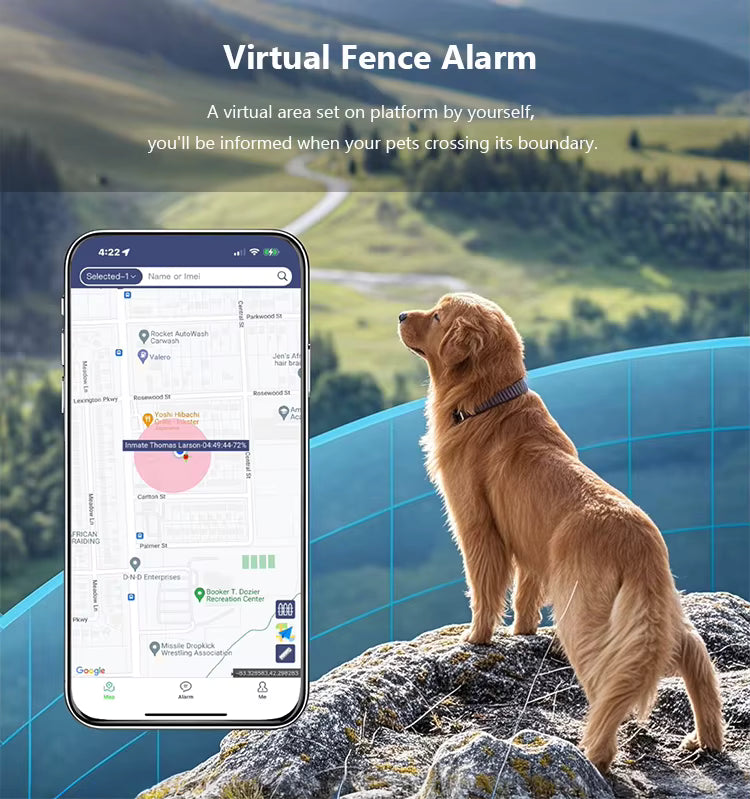 New Tech Dual-Frequency 4g Real Tracking Smart Locator Dog Tracker Wifi Gps Pet Tracker With Sports Monitoring